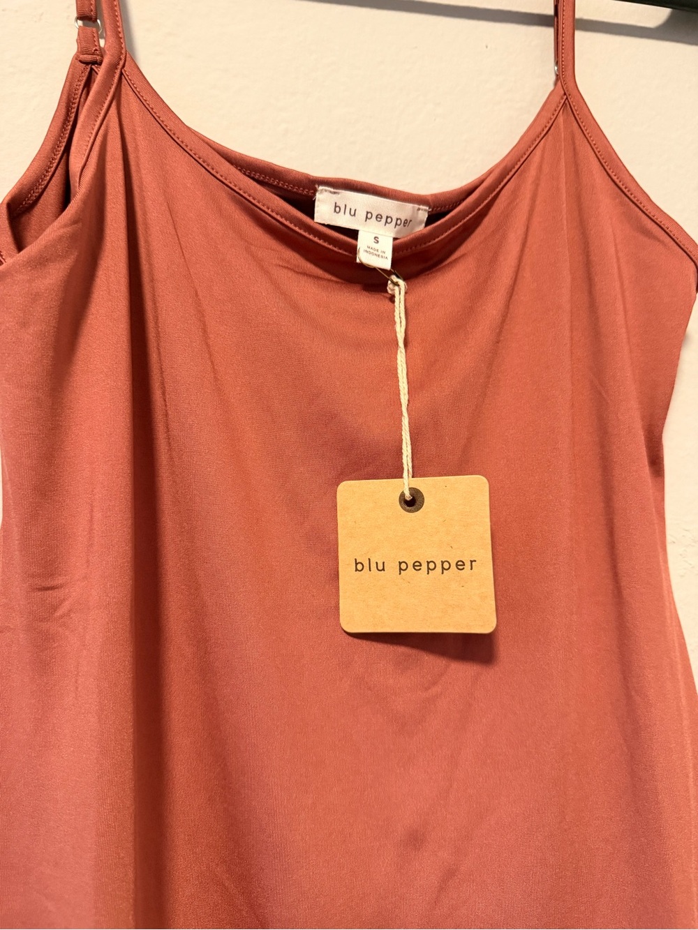 Blu Pepper Rust Spaghetti Strap Camisole